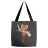 red panda Tote Bags
