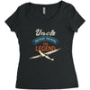 uncle the pilot the myth the legend Women's Triblend Scoop T-shirt