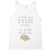 ice cream or a felony Tank Top