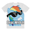 deal with it All Over Women's T-shirt