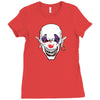 evil clown Ladies Fitted T-Shirt