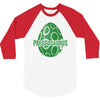 Preggosaurus Egg Funny 3/4 Sleeve Shirt