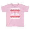 reindeer christmas ugly sweater Toddler T-shirt