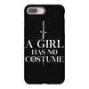 a girl has no costume iPhone 8 Plus