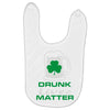 drunk lives matter Baby Bibs