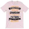 Super Cool Grandson Of A Freaking Awesome Father T-Shirt