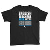 english teacher save lives Youth Tee