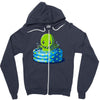 call of the kiddie pool Zipper Hoodie
