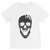 skull triangle V-Neck Tee