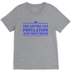 the entire cat population is my V-Neck Tee