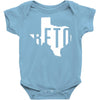 Beto Texas Map Baby Bodysuit
