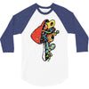 inside a mushroom 3/4 Sleeve Shirt