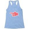 look late Racerback Tank