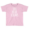 tofu never screams Toddler T-shirt