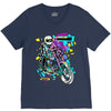 pop biker V-Neck Tee
