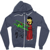 save the princess Zipper Hoodie