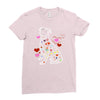 colorful boxer Ladies Fitted T-Shirt