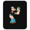 popeye spinach retro mens funny Mousepad