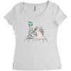 intensive care unit Women's Triblend Scoop T-shirt
