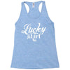 lucky shirt 2 Racerback Tank