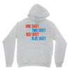 one shift two shift red shift blue shift Youth Hoodie