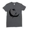On The Moon Ladies Fitted T-Shirt