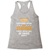 Everybody Relax The Teacher Is Here Racerback Tank