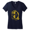 house od badger Women's V-Neck T-Shirt