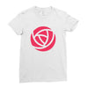 flower Ladies Fitted T-Shirt