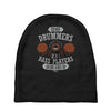 bm god drummers bass heroes too Baby Beanies