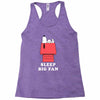 Sleep Big Fan Racerback Tank