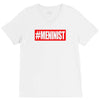 meninist hashtag V-Neck Tee