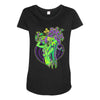 scared straight Maternity Scoop Neck T-shirt