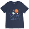 spacex don't panic in space V-Neck Tee