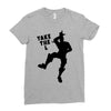 fortnite take the L black logo Ladies Fitted T-Shirt
