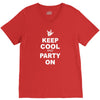 keep cool partyon V-Neck Tee