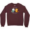 finn the cat &amp; jake the cat Crewneck Sweatshirt
