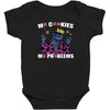 notorious monster Baby Bodysuit