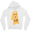the floor is lava Zipper Hoodie