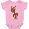 christmas deer Baby Bodysuit