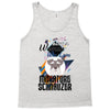 who loves miniatur schnauzer Tank Top