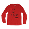 life is a journey Long Sleeve Shirts
