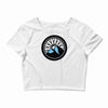 mountain bike Crop Top