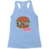 monster burger Racerback Tank