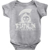 triathlon until death separate Baby Onesie