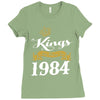 kings are born in 1984 Ladies Fitted T-Shirt