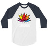 Canada Leaf LGBT 3/4 Sleeve Shirt