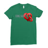 Come Baby Ladies Fitted T-Shirt