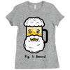 beerd Ladies Fitted T-Shirt