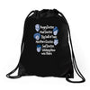 angry doctor Drawstring Bags